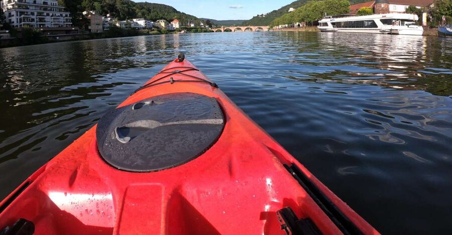 Heidelberg: 2-Hour Kayak Tour - Finding the meeting point beside the café