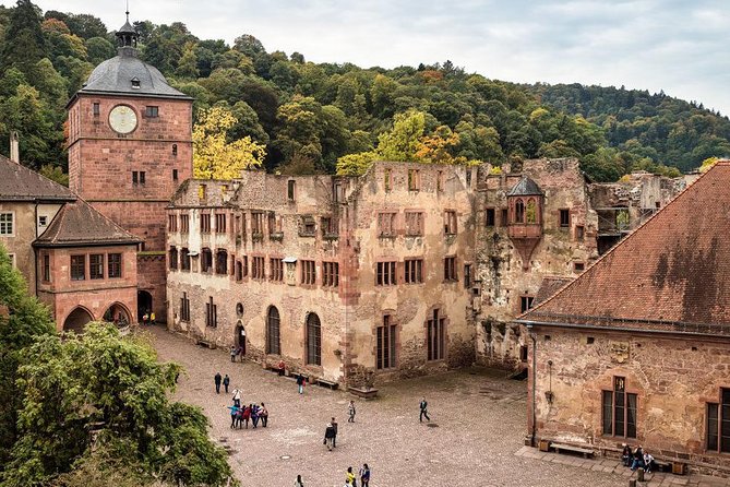 Heidelberg and Rhine Valley Day Trip With Wine Tasting and Dinner from Frankfurt - Heidelberg in a single morning