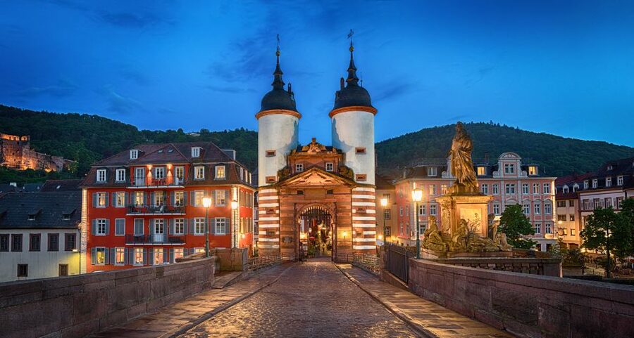 Heidelberg: Night Watchman Historic Adventure Tour - Finishing beside Heidelberg’s Old Bridge