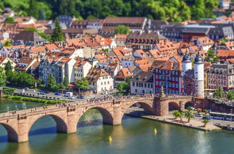 Heidelberg: Old Town Tour Including Castle Visit - Crossing the Karl-Theodor Bridge over the Neckar