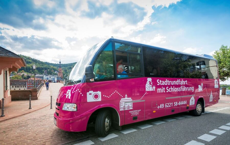 Heidelberg: Sightseeing Bus and Castle Tour - Starting at Neckarmünzplatz and the Tourist Information