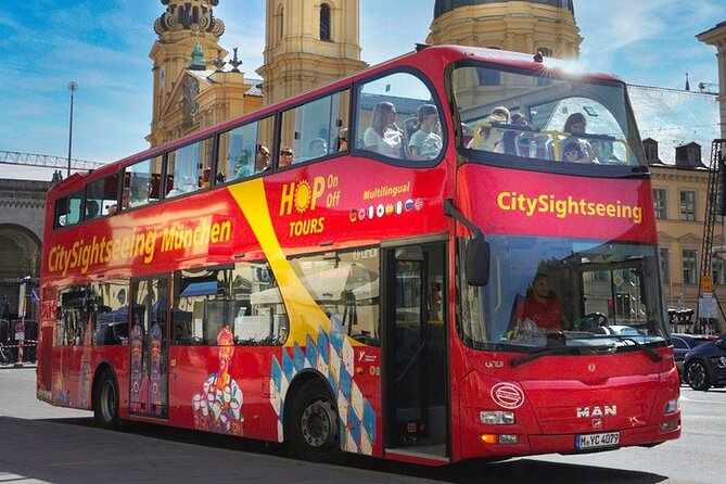 Hop-On Hop-Off Tour CitySightseeing Munich - Key points before you board