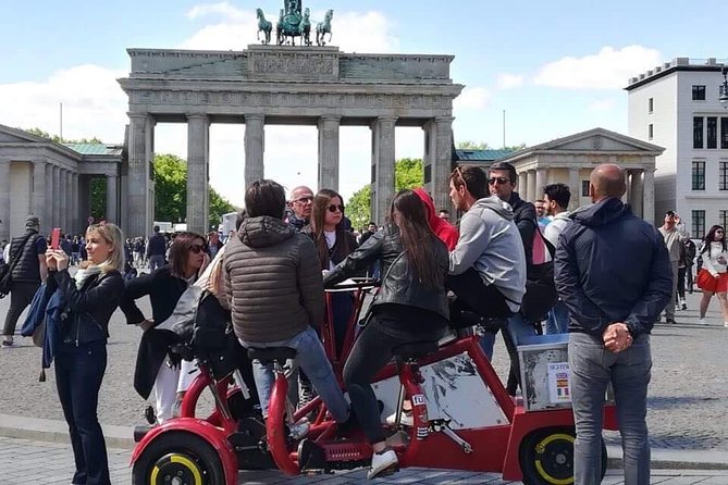 Jetbike Berlin fun bike beer bike - Starting at Brandenburg Gate