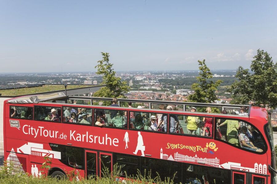 Karlsruhe: 24-Hour Hop-On Hop-Off Sightseeing Bus Ticket - ZKM and the Municipal Gallery