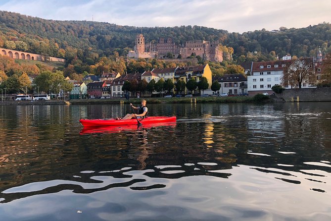 Kayak-Tour in Heidelberg on river Neckar - Paddling Along the Old Town