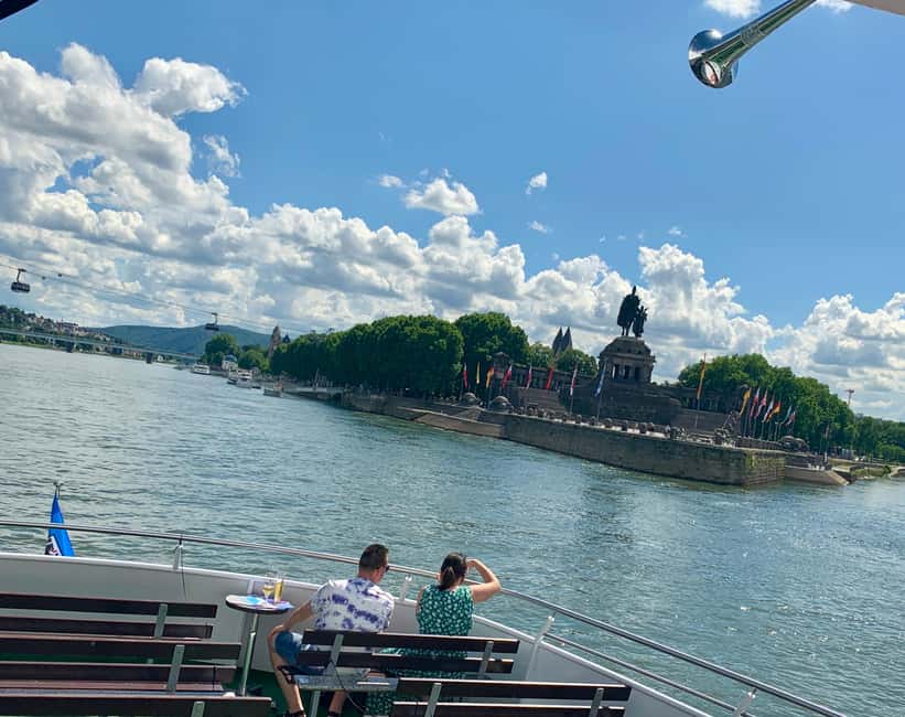 Koblenz: 2-Hour Sightseeing Cruise on the Rhine - Commentary, comfort, and the small weaknesses