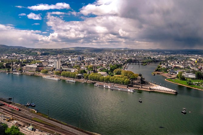 Koblenz - Old Town including the Deutsches Eck - Münzplatz and the Roman start of Koblenz