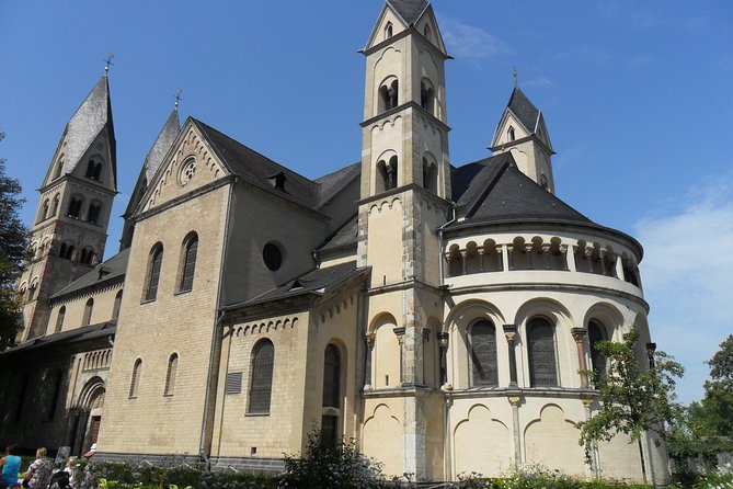 Koblenz - Old Town including the Deutsches Eck - Liebfrauenkirche and the street between two churches