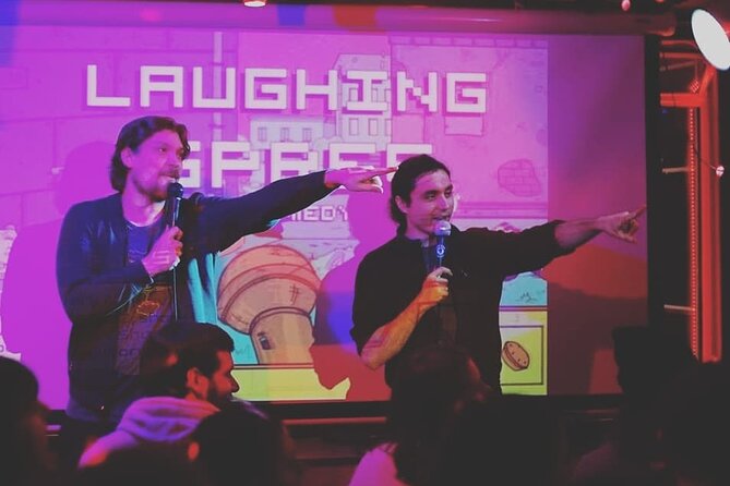 Laughing Spree - English Comedy Show on a Boat - A comedy show with Berlin on the other side of the window