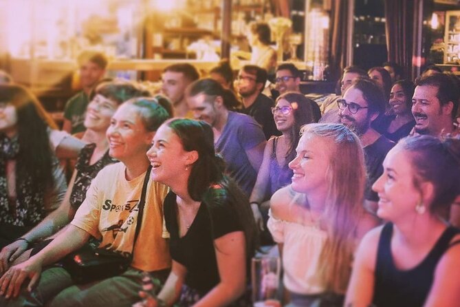 Laughing Spree - English Comedy Show on a Boat - What happens from the 8 p.m. doors to the 9 p.m. show