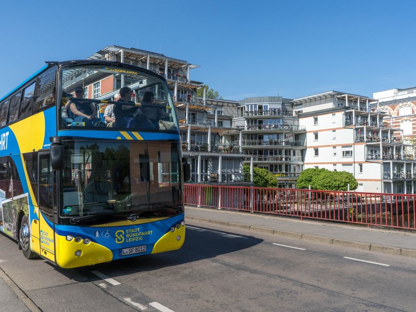 Leipzig: 13-Stop Hop-on/Hop-off Bus Ticket - Starting at Goethestraße near Leipzig Hauptbahnhof
