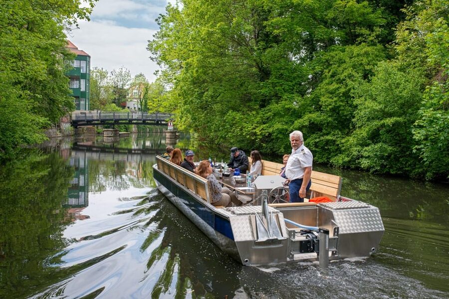 Leipzig: 2-hour Auwald Motorboat Tour - Following the Elster flood bed