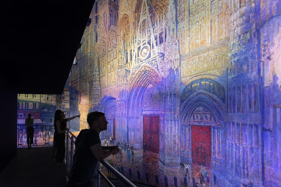 Leipzig: 360° Panorama THE CATHEDRALE OF MONET ticket - The accompanying exhibition and closing film