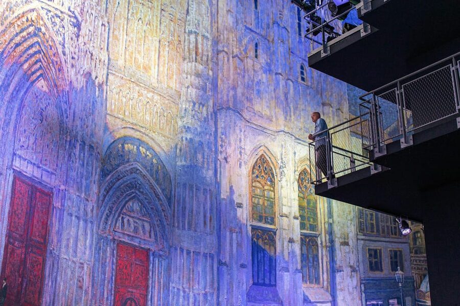 Leipzig: 360° Panorama THE CATHEDRALE OF MONET ticket - Access, parking, and the extra German tour