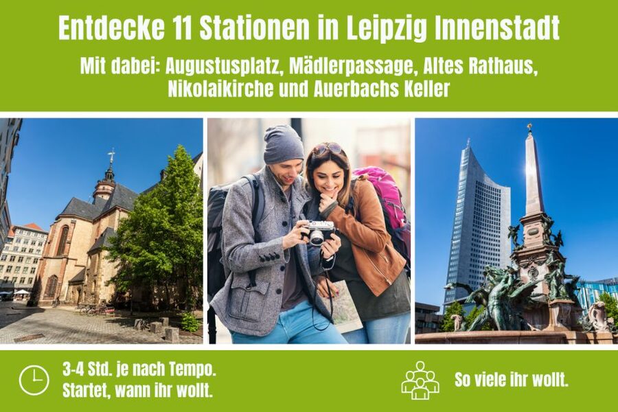 Leipzig City Centre: Scavenger Hunt Self-Guided Tour - The Old Stock Exchange and the town hall