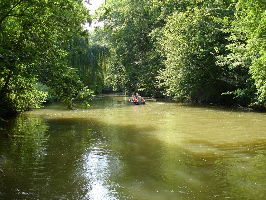 Leipzig: Riverside Forest Tour on the Pleiße - Leaving Wildpark Leipzig by electric boat