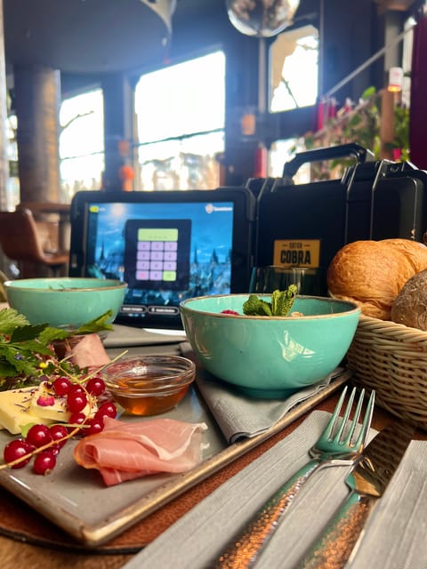 Leipzig's Mystery Morning: Breakfast & Escape Game - Walking Leipzig’s old center with an iPad