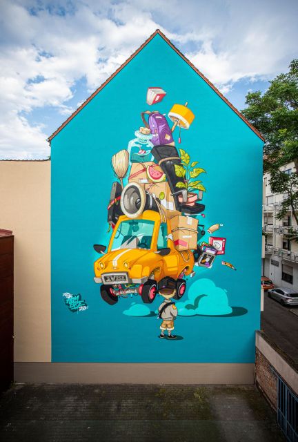 Mannheim: Guided Street Art Walking Tour - What the two-hour walk is actually like