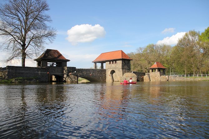 Motorboat tour ''Little Venice Tour'' Gustav - The Baedeker Villa and Leipzig’s Traveler Tradition