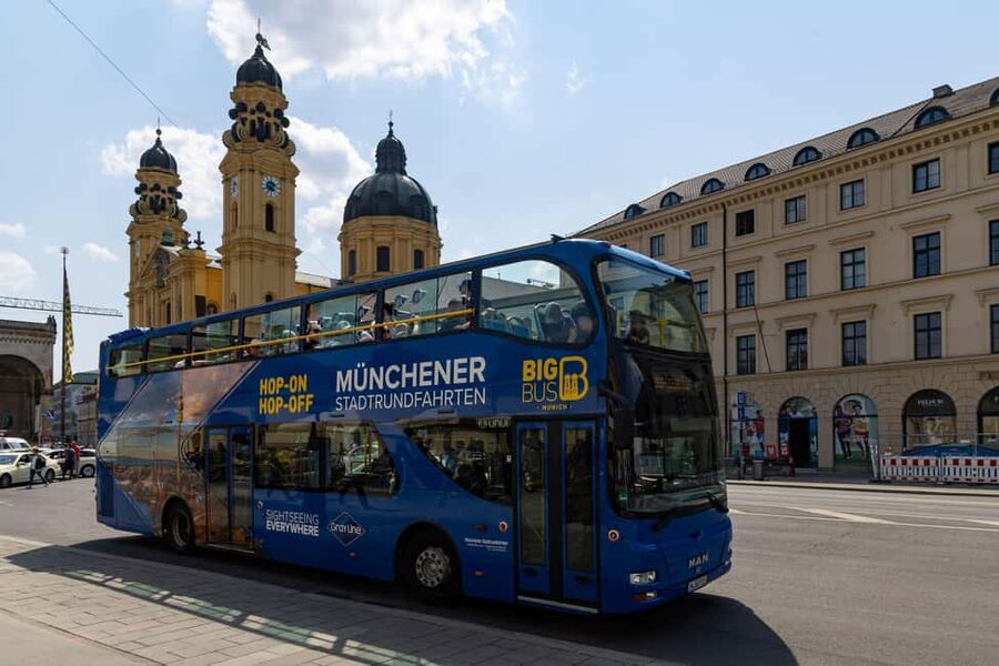 Munich: Big Bus Hop-On Hop-Off Sightseeing Bus Tour - Marienplatz, Viktualienmarkt, and Max-Joseph-Platz