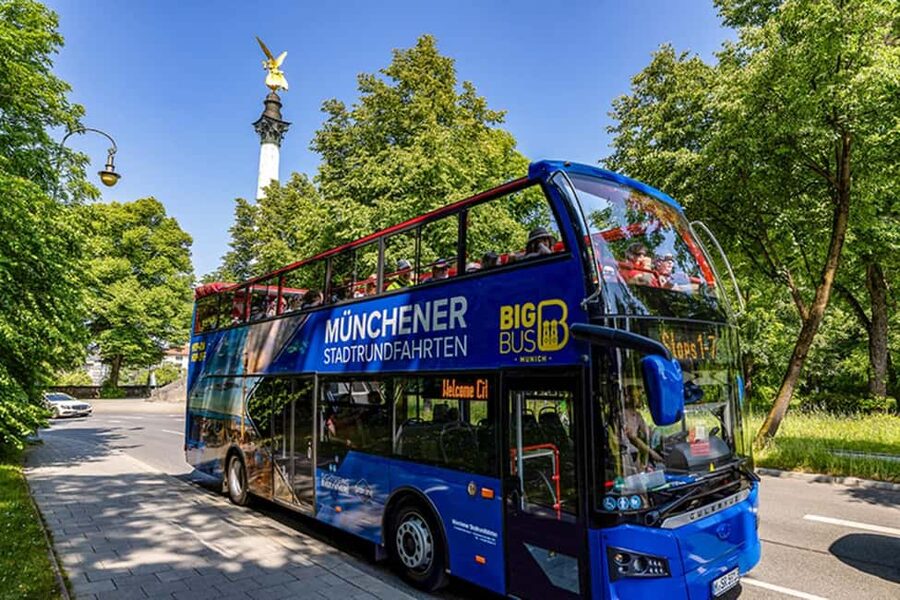 Munich: Big Bus Hop-On Hop-Off Sightseeing Bus Tour - Olympiapark, BMW Welt, and the museum stop