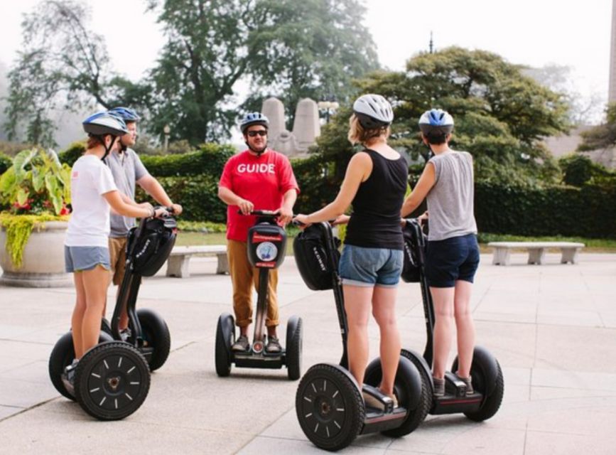 Munich: City Highlights Guided Segway Tour - Riding toward the English Garden and Angel of Peace