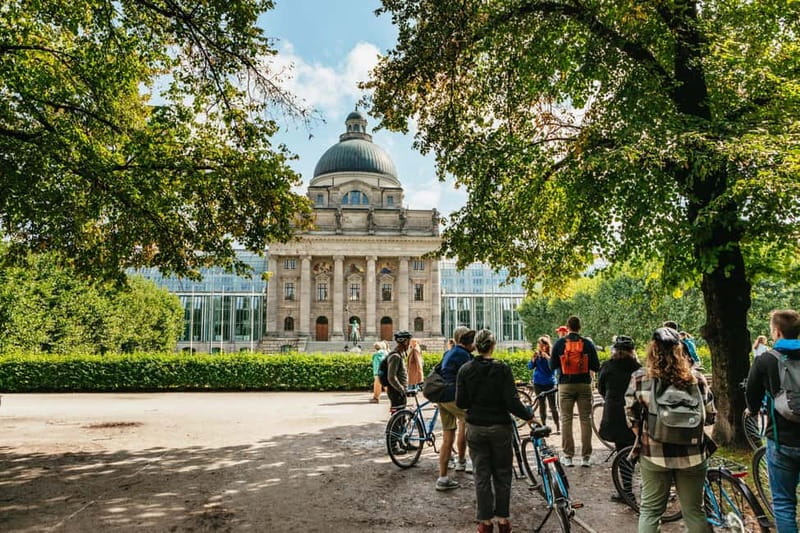 Munich: Classic Guided City Tour by Bike (English Tour Only) - Angel of Peace and Isartor