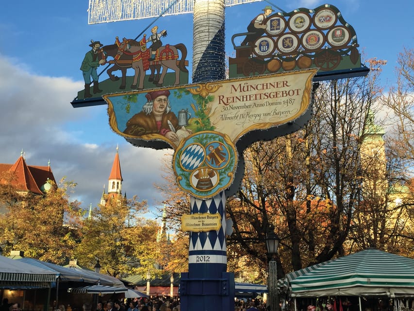 Munich: Food Tour Beer- 3 small beers & "Brotzeit" in GERMAN - German language and guide style