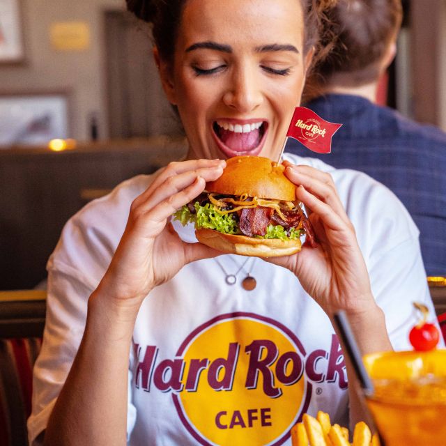 Munich: Hard Rock Cafe with Set Menu for Lunch or Dinner - What arrives on the Acoustic Menu