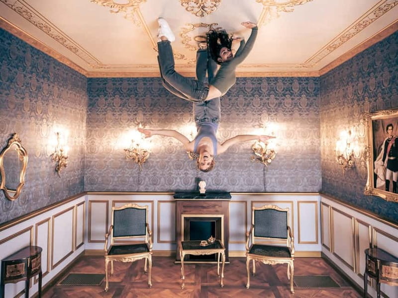 Munich: Magic Bavaria - Museum of Fun, Photos and Illusions - The King’s Hall and upside-down Bavaria