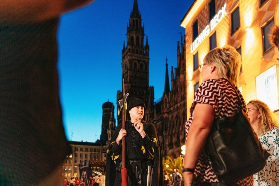 Munich: Middle Ages Tour with Night Watchman - Marienhof, the Talburg Gate, and the night watch
