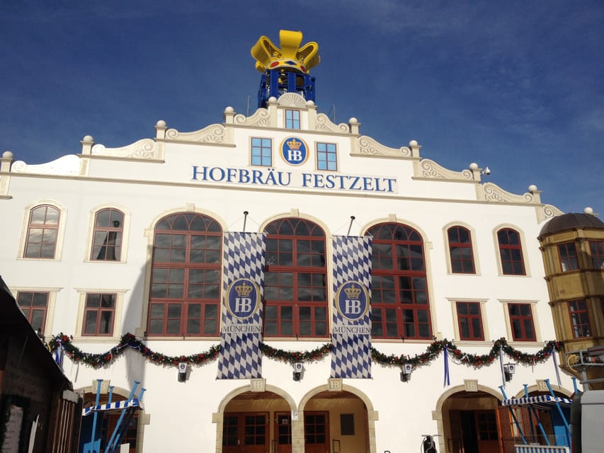 Munich Oktoberfest All-Inclusive Tour - The feast: chicken, cold cuts, cheese, and two liters