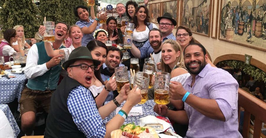 Munich Oktoberfest All-Inclusive Tour - Augustiner Keller and the wooden-barrel Schnitt