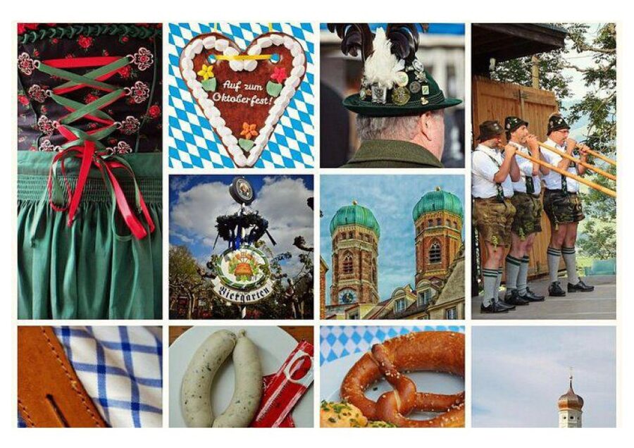 Munich: Oktoberfest Big Beer Tent Evening Table Reservation - Meeting at the clothing shop