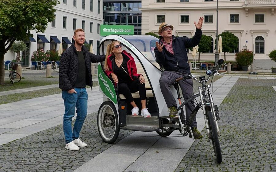 Munich: Old Town and English Garden Rickshaw Tour - Starting at St. Peter’s Church near Marienplatz