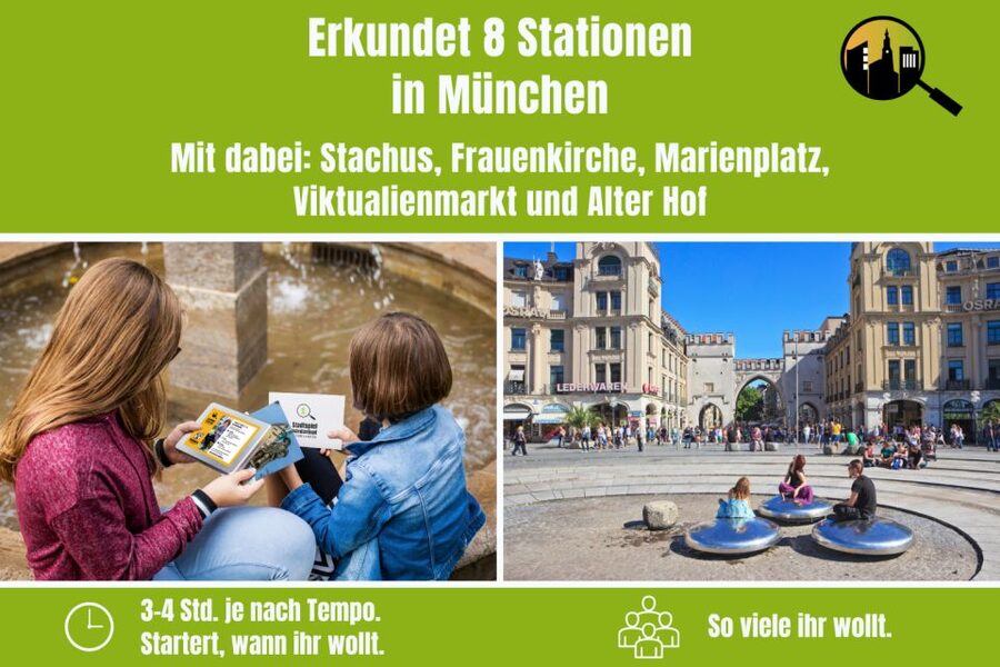 Munich: Scavenger Hunt Self-Guided Tour for Children - The real value of $47 for up to 10 people
