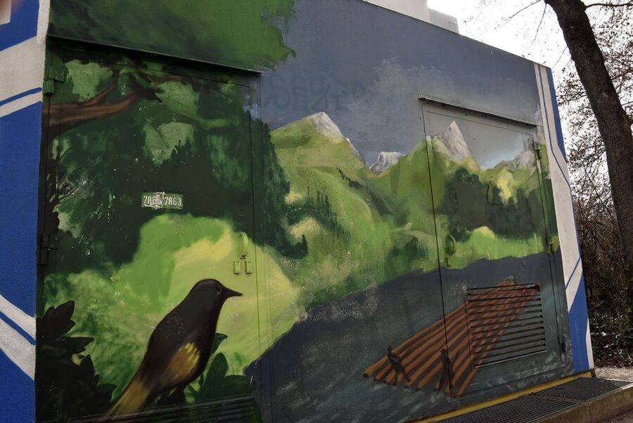 Munich: Street Art Bike Tour - The Slaughterhouse District and the Boat Break