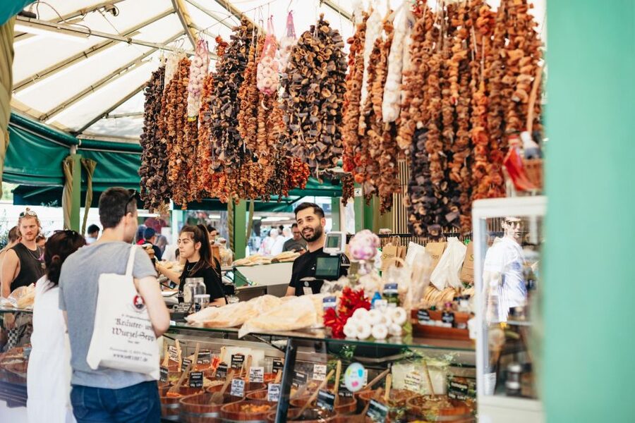 Munich: Viktualienmarkt Food Tour - The stories make the food worth more than the price