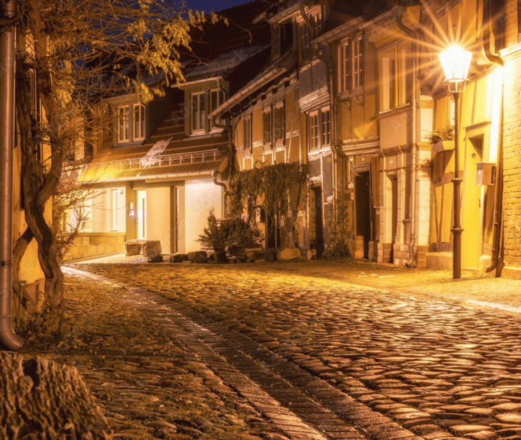 Night Watchman Tour through Quedlinburg - Starting at the green sign on the market square