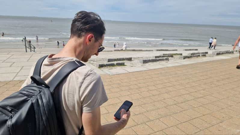 Norderney: interactive puzzle walk across the island - The lighthouse keeper story keeps the route moving