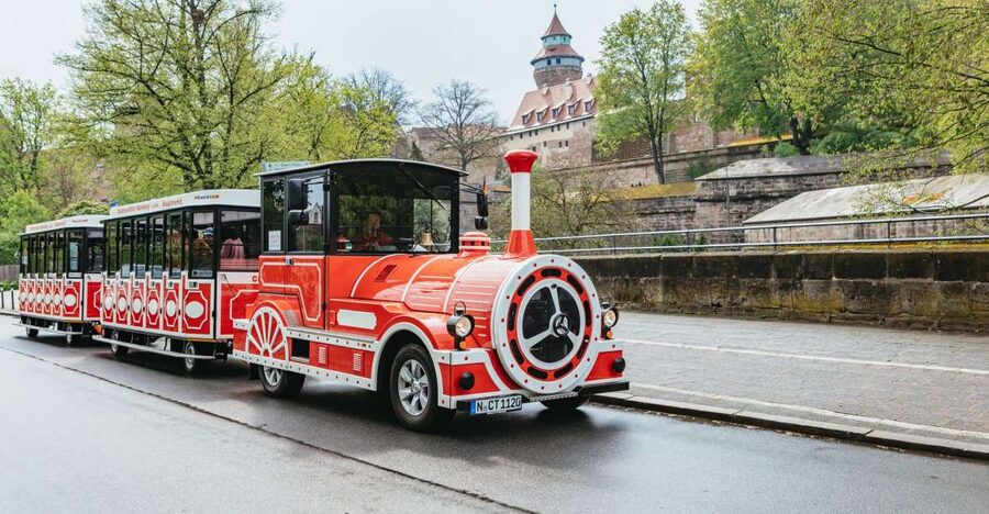 Nuremberg: City Tour with the Bimmelbahn Train - The audio guide: useful, clear, and not quite perfect