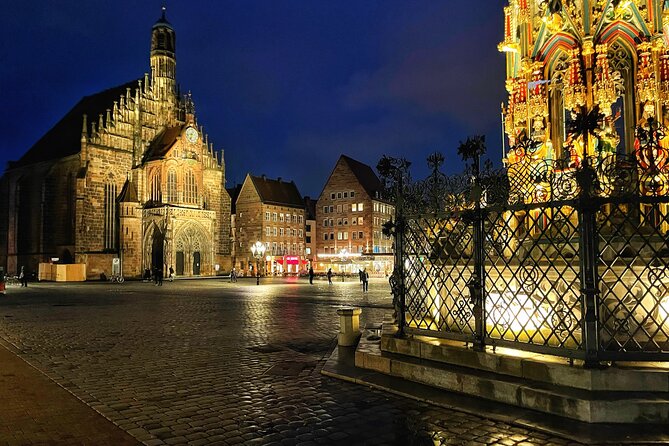 Nuremberg Ghosts and Gallows Evening Walking Tour in English - The steep climb to Kaiserburg