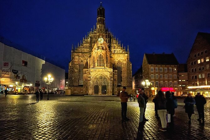 Nuremberg Ghosts and Gallows Evening Walking Tour in English - Albrecht Dürer House and the square after sunset
