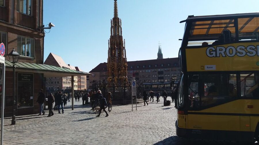 Nuremberg: Hop-On Hop-Off Bus Tour - Kongresshalle and the wider route
