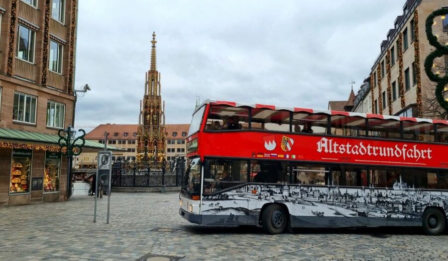Nuremberg: Old Town Guided Tour By Bus - A quick introduction to Nuremberg from Hauptmarkt
