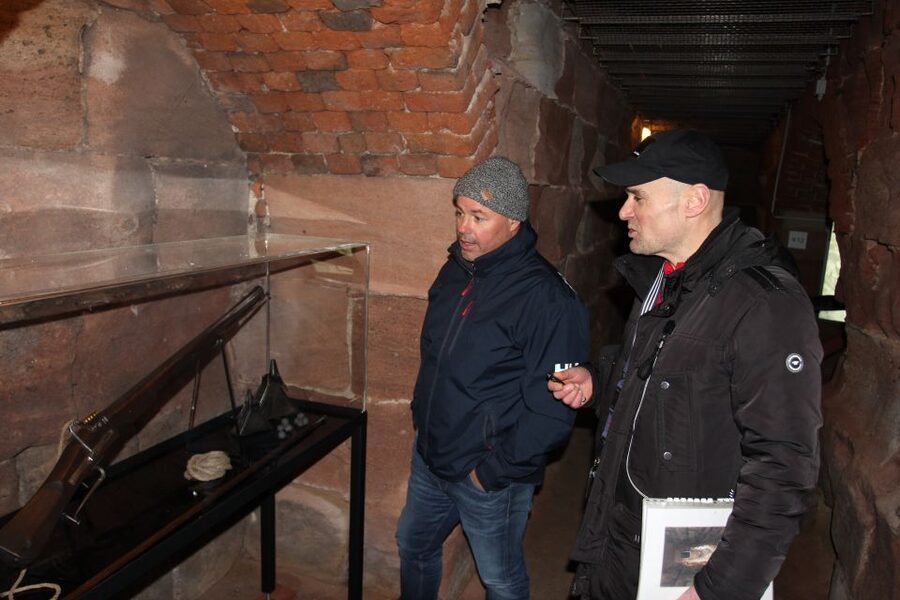 Nuremberg: Tunnels and Secret Passages in the City Wall Tour - The moat and cannon-resistant bastions