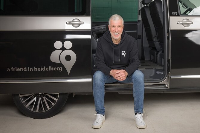 On tour with a friend and his luxury van - Heppenheim and its half-timbered streets