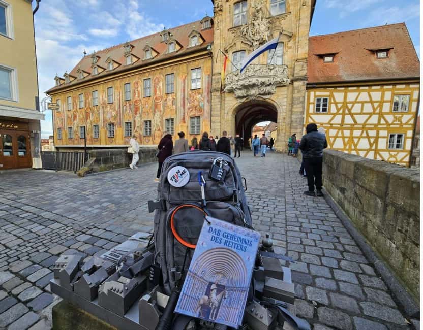Outdoor Escape Game with puzzle backpack Bamberg: The Secret of the Horseman - Key points to know before you book
