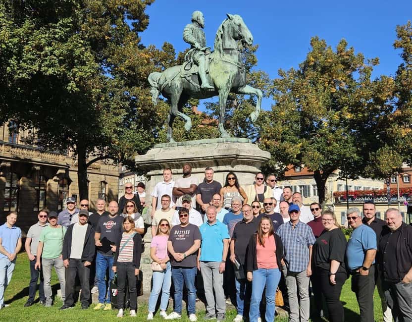 Outdoor Escape Game with puzzle backpack Bamberg: The Secret of the Horseman - The Bamberg Cathedral contingency