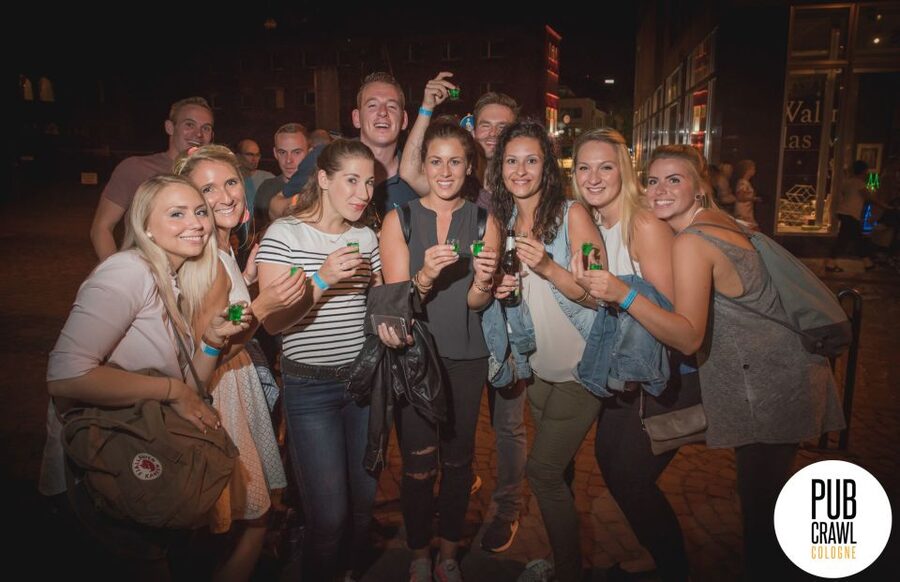 Pub Crawl Cologne Including Admission Fee for Bars and Shots - Starting at Goldfinger on Friesenstrasse